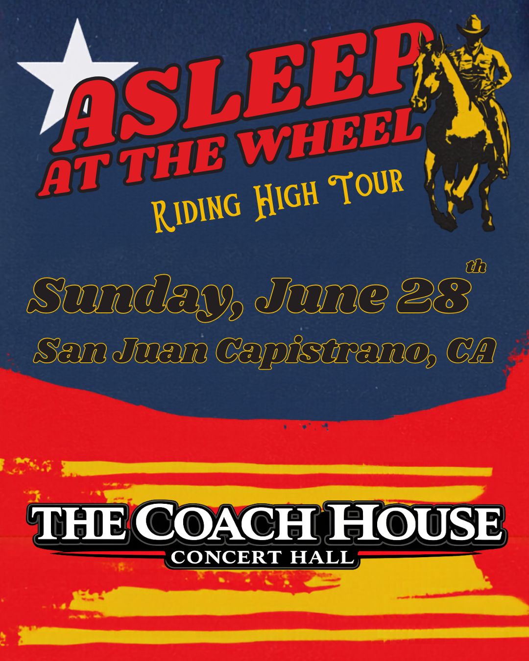 Asleep at the Wheel at The Coach House in San Juan Capistrano on June 28th.