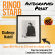 885FM RingoStarr Signed Print IG